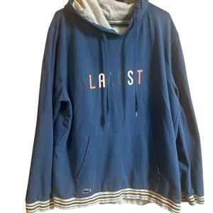 Lacoste Hoodie sleepwear loungewear size xl